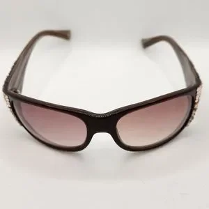 Women\'s Swarovski Embellished Sunglasses Brown Accessories | Womens Swarovski Embellished Sunglasses Brown  main image 4